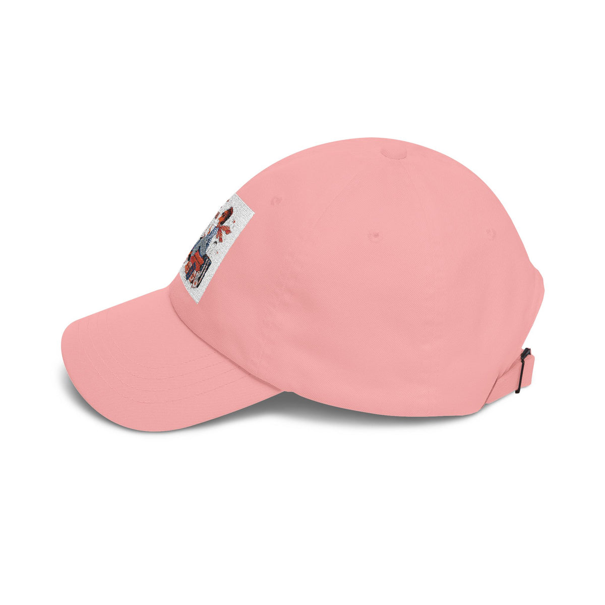 Vintage Travel Girl Embroidered Dad Cap