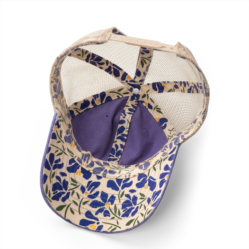 "Delusionally Listed" Women's Washed Mesh-Back Cap