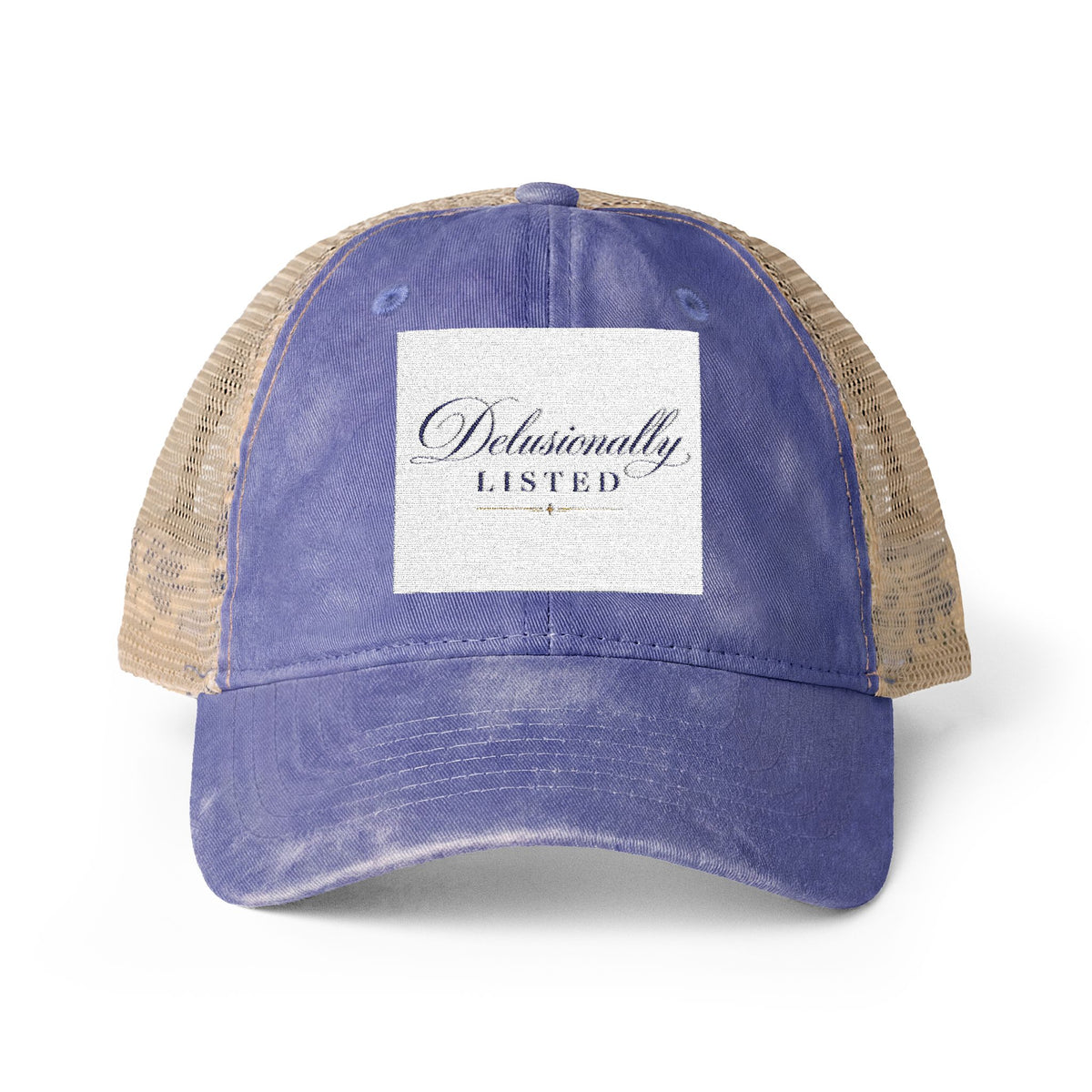 Women's Washed Mesh-Back Cap
