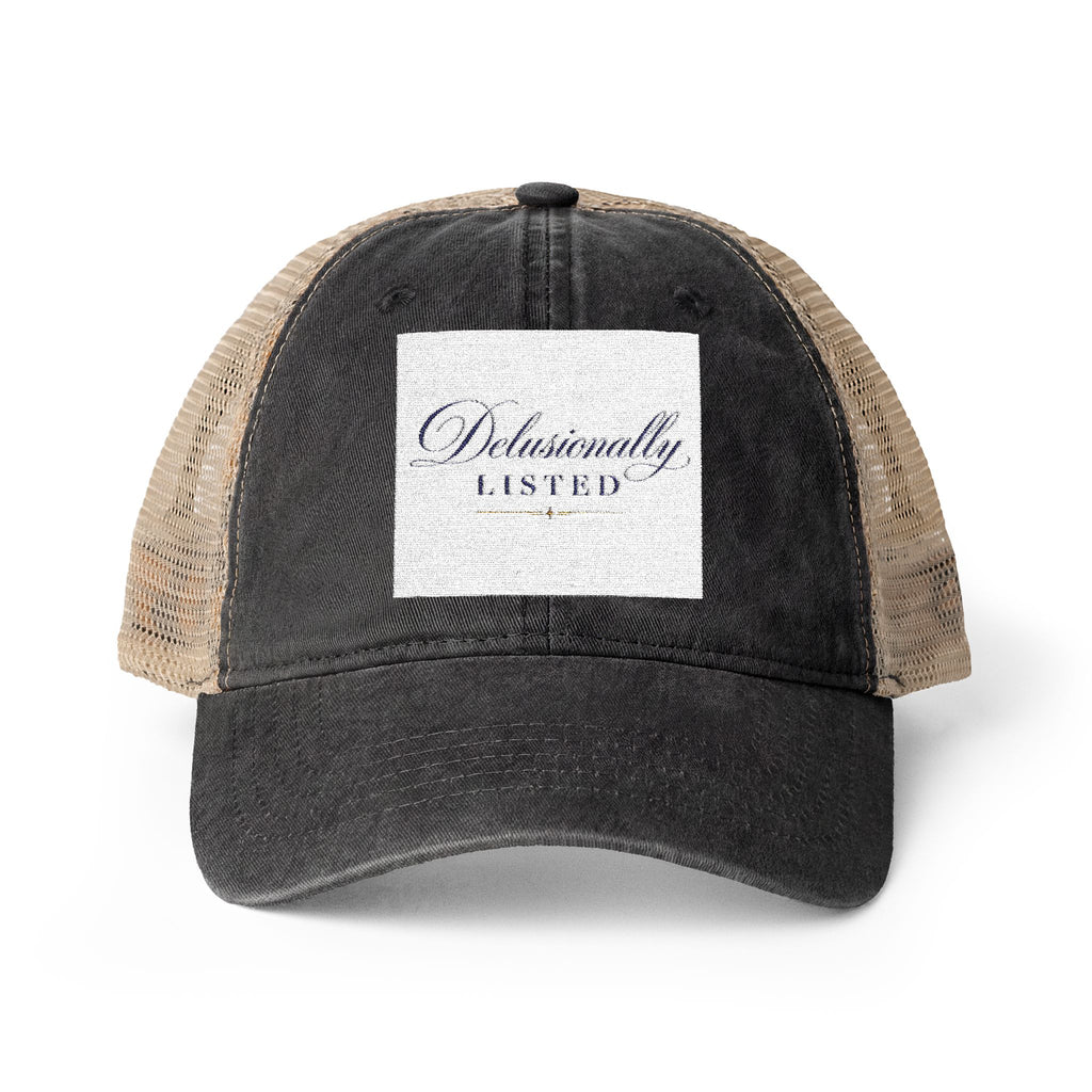 Women's Washed Mesh-Back Cap