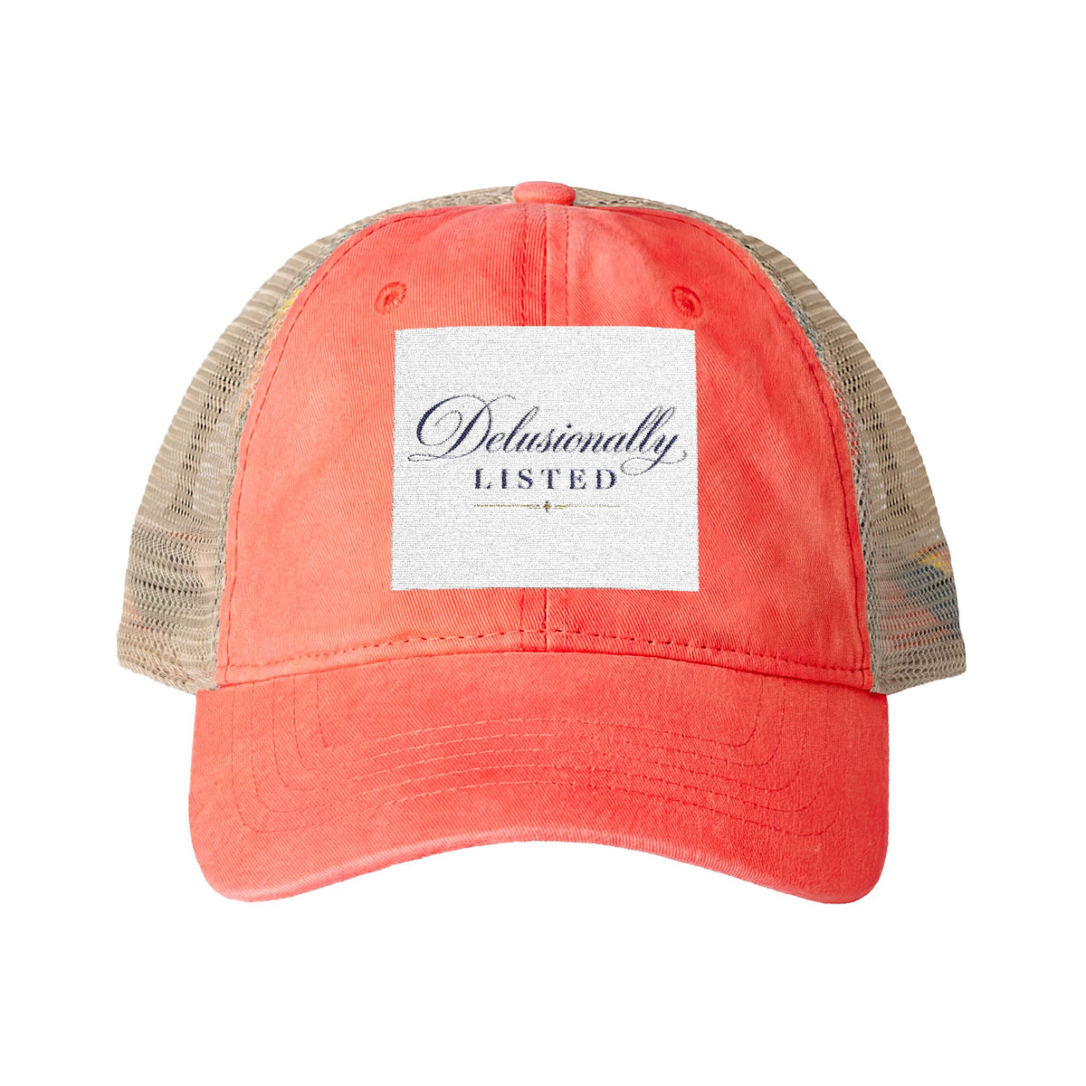 Women's Washed Mesh-Back Cap