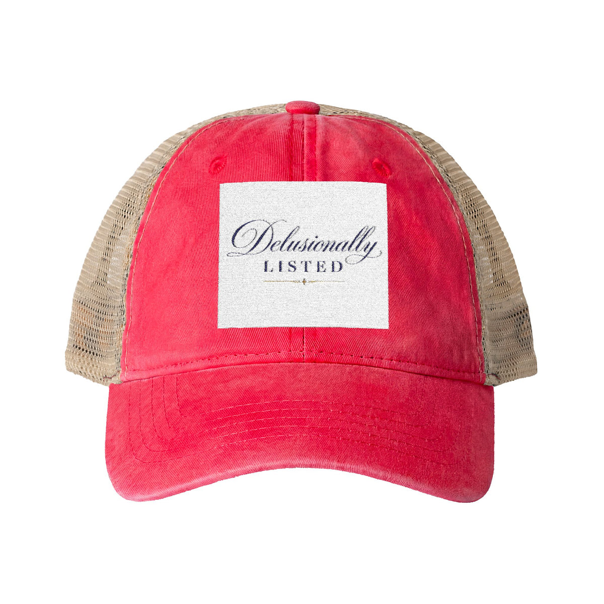 Women's Washed Mesh-Back Cap