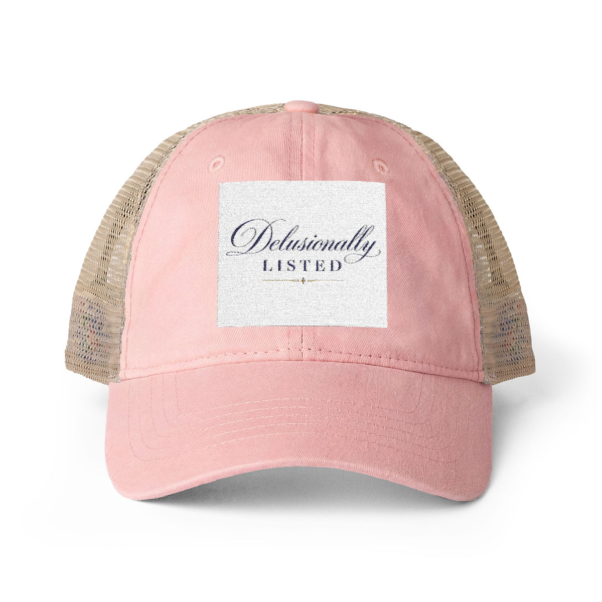 Women's Washed Mesh-Back Cap