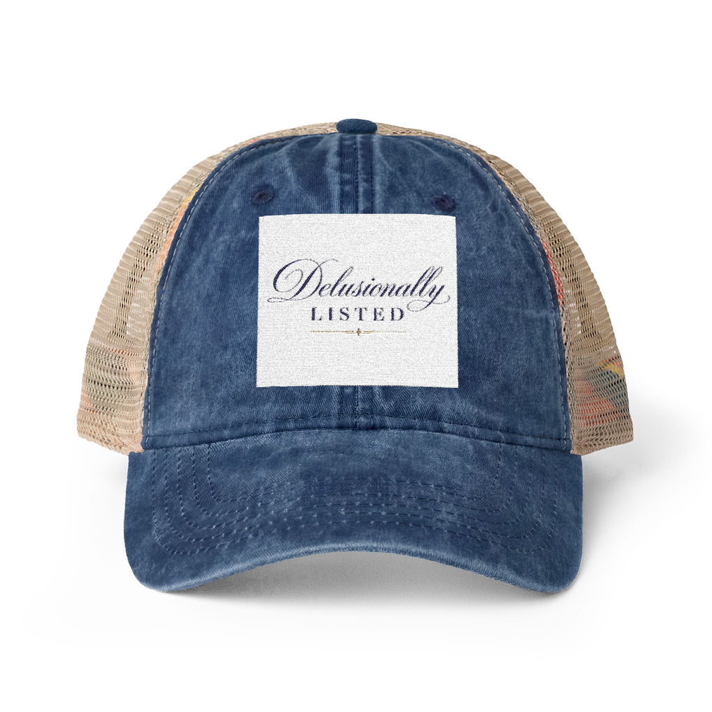 Women's Washed Mesh-Back Cap