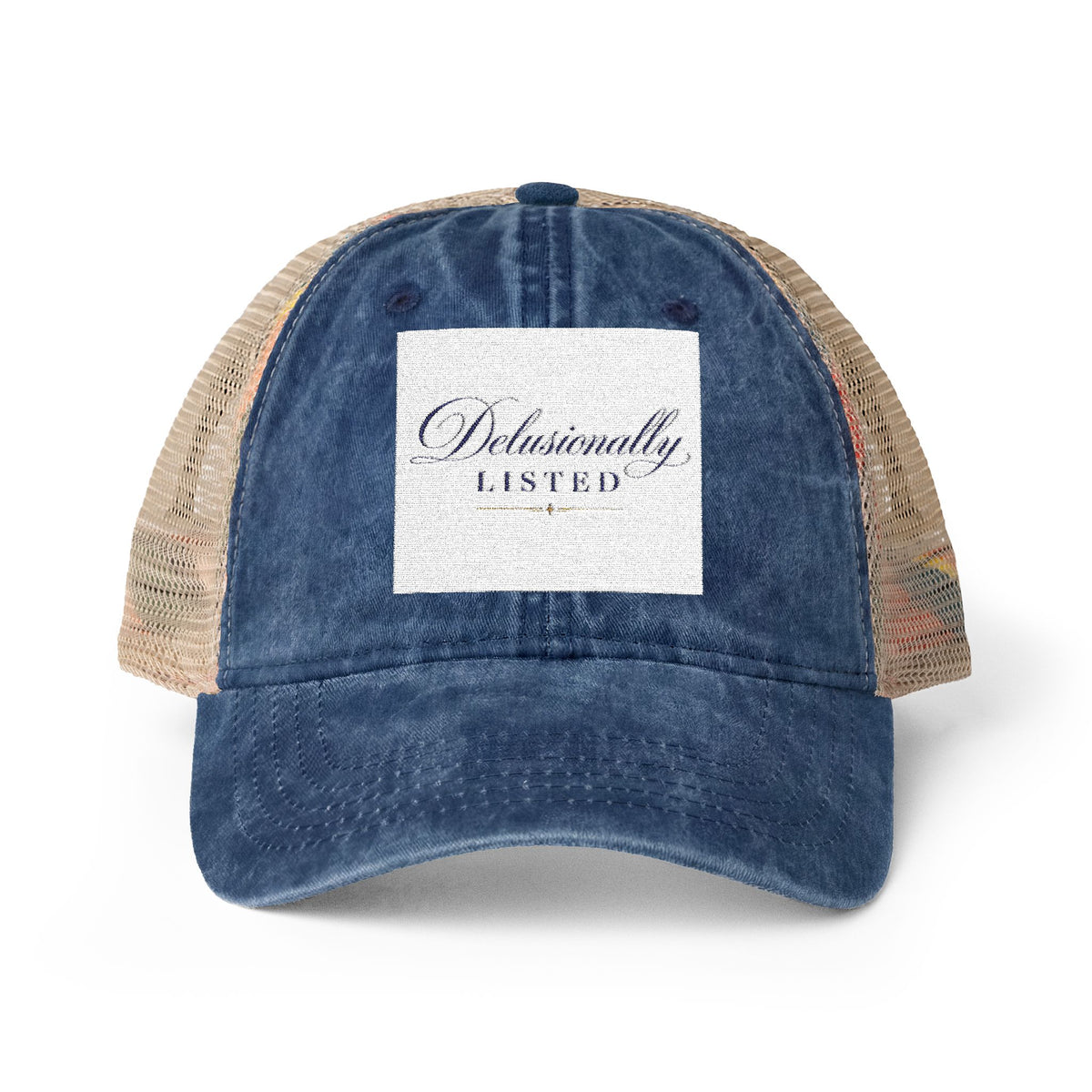 Women's Washed Mesh-Back Cap
