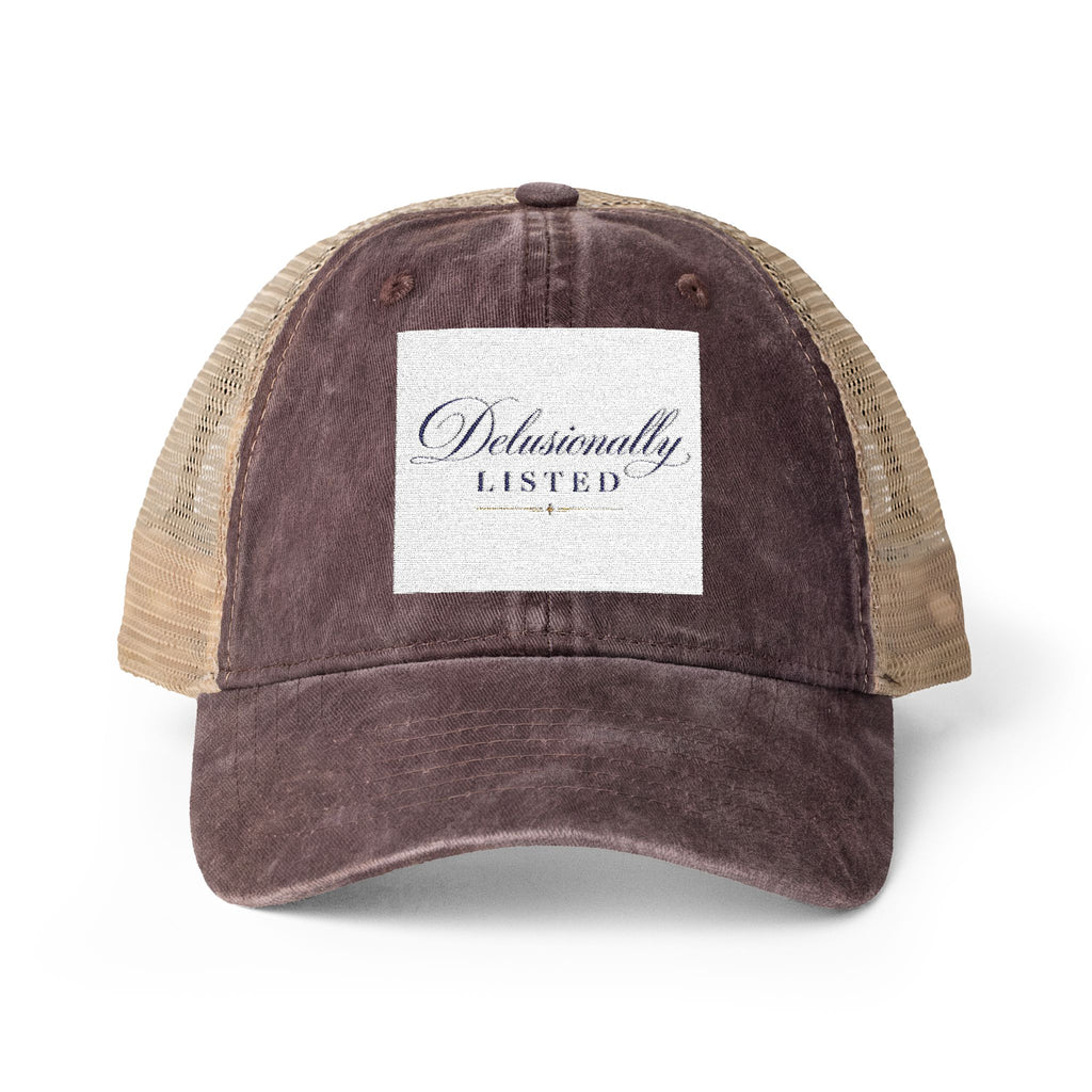 Women's Washed Mesh-Back Cap