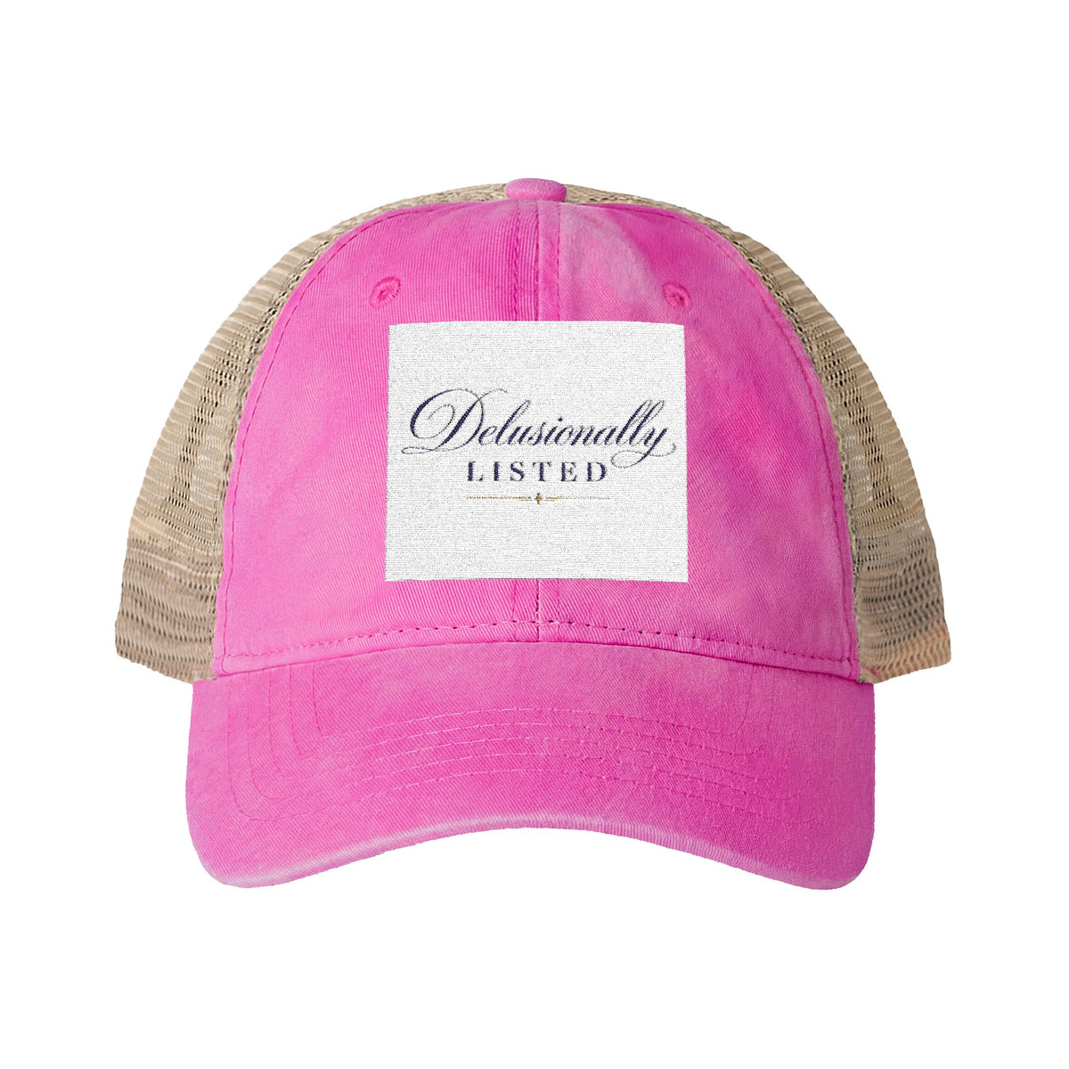 Women's Washed Mesh-Back Cap