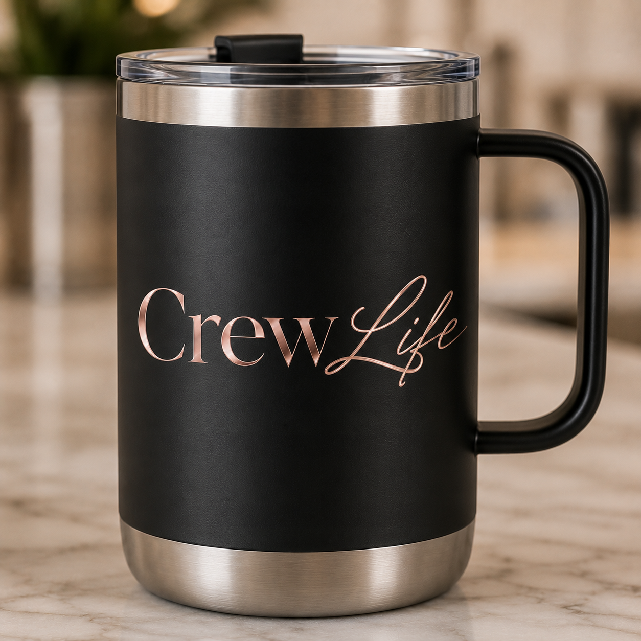 Classy Crew Life Die-Cut Stickers, (DTF)
