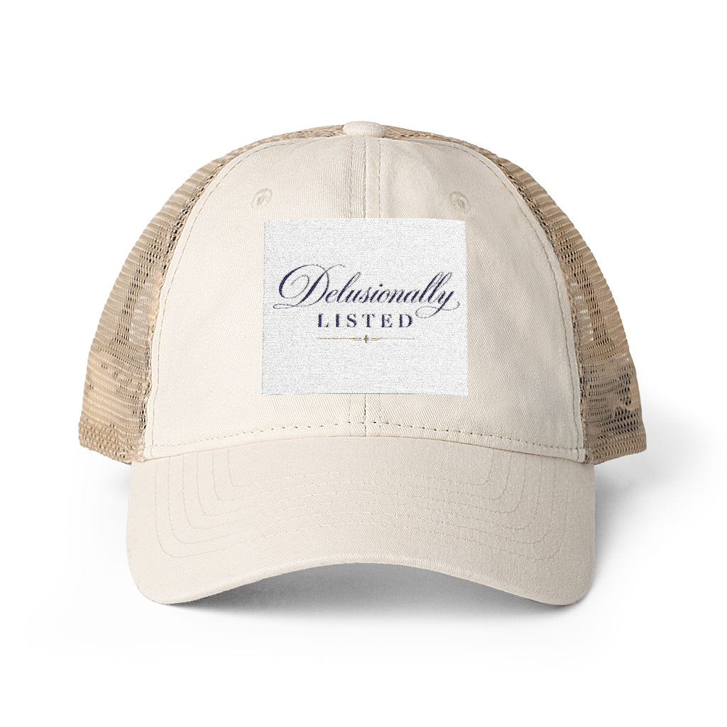 Women's Washed Mesh-Back Cap