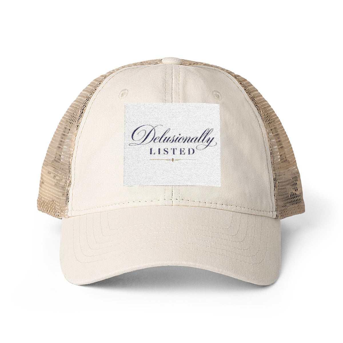 Women's Washed Mesh-Back Cap