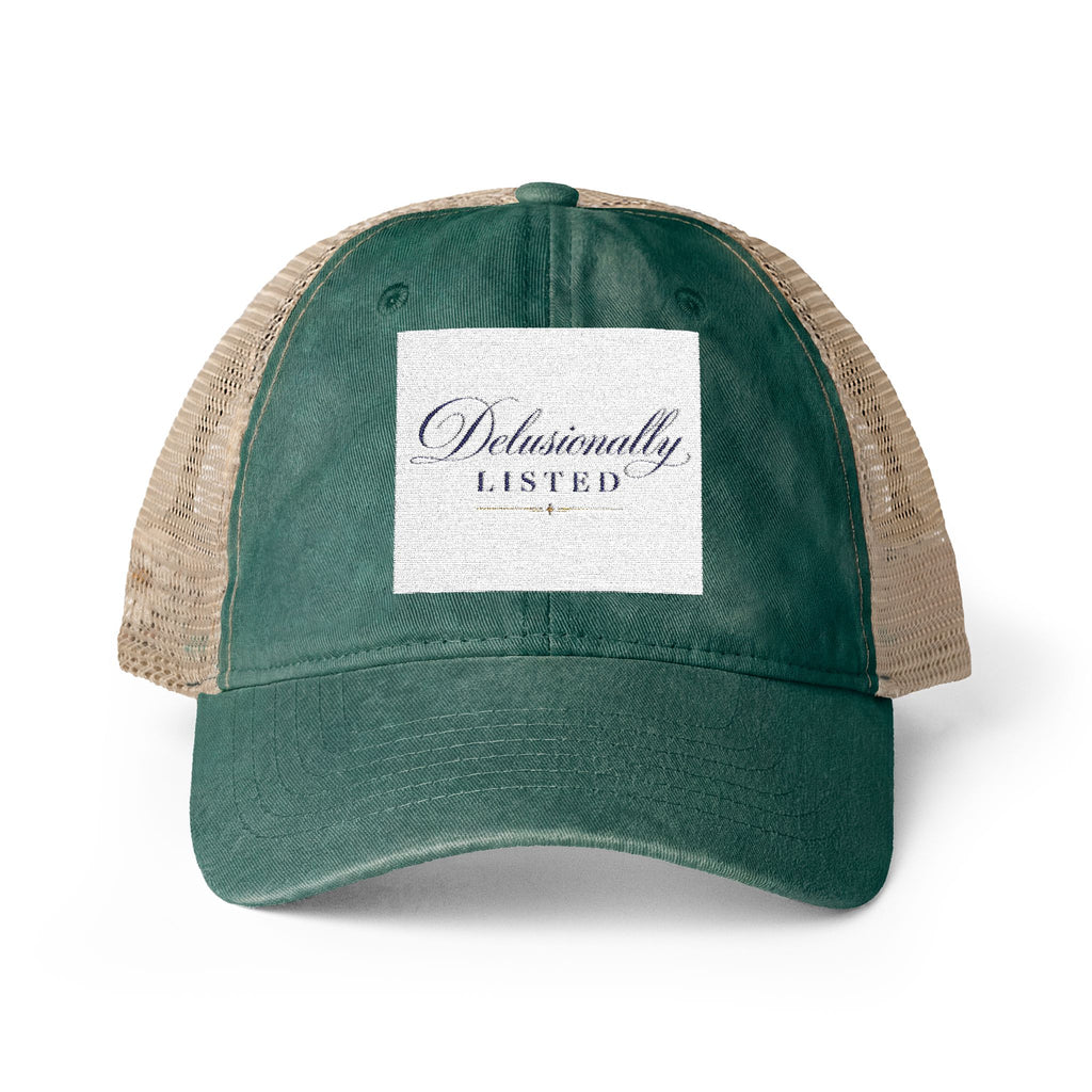 Women's Washed Mesh-Back Cap