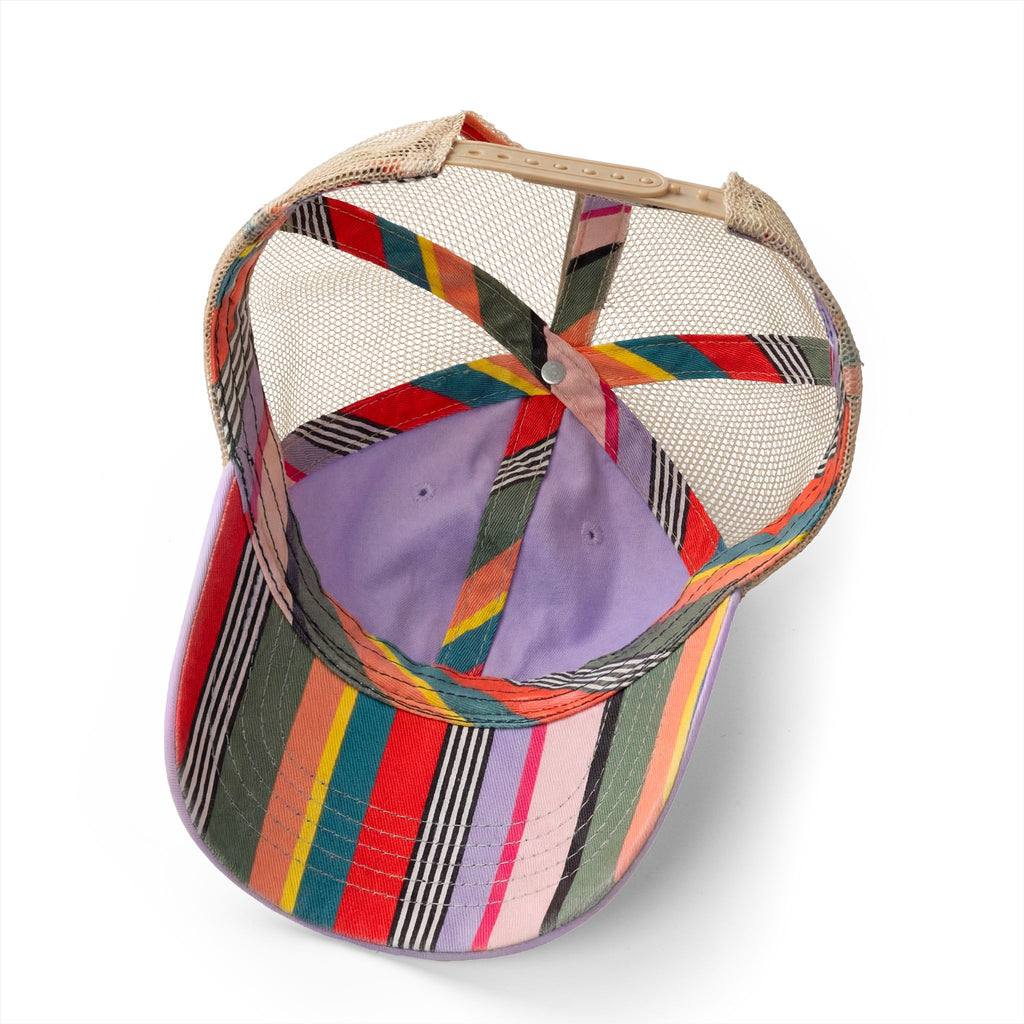 "Delusionally Listed" Women's Washed Mesh-Back Cap
