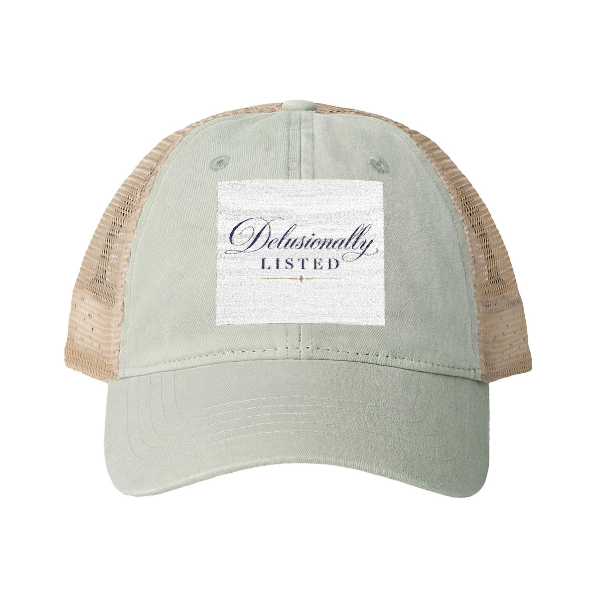 Women's Washed Mesh-Back Cap