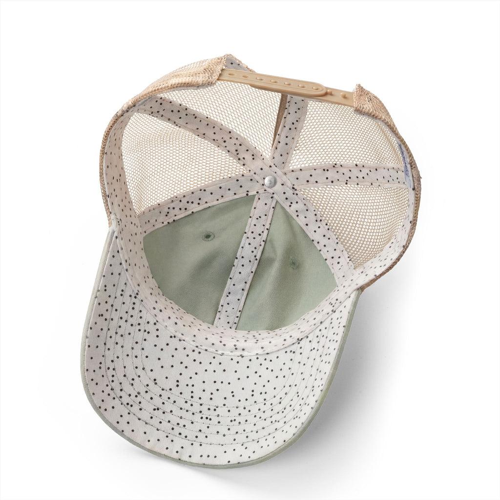 "Delusionally Listed" Women's Washed Mesh-Back Cap
