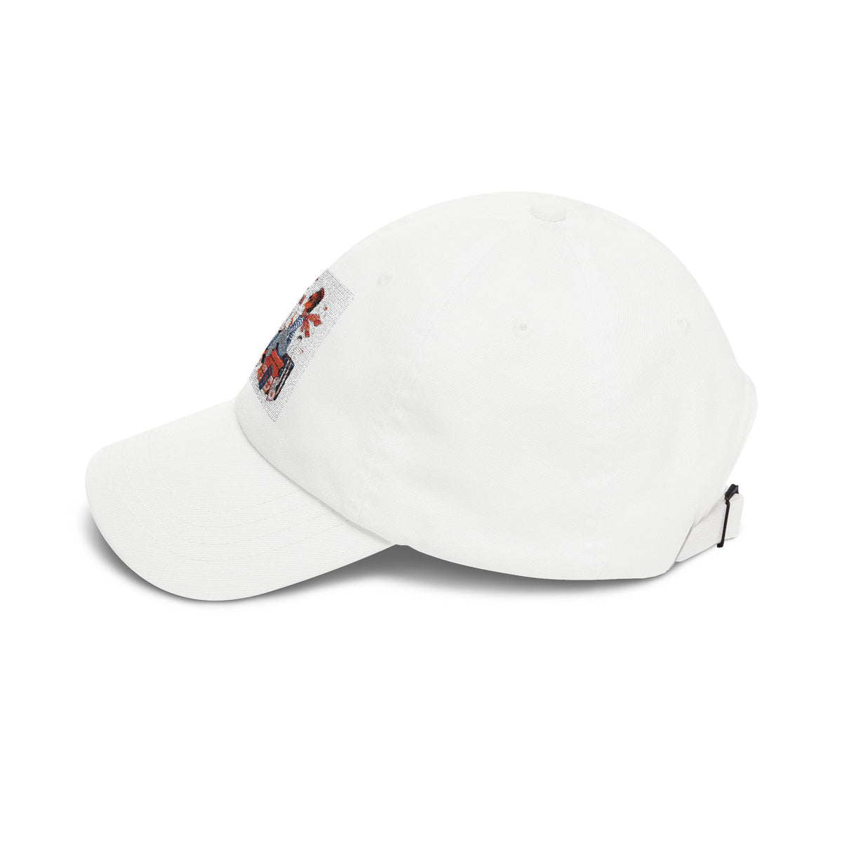 Vintage Travel Girl Embroidered Dad Cap
