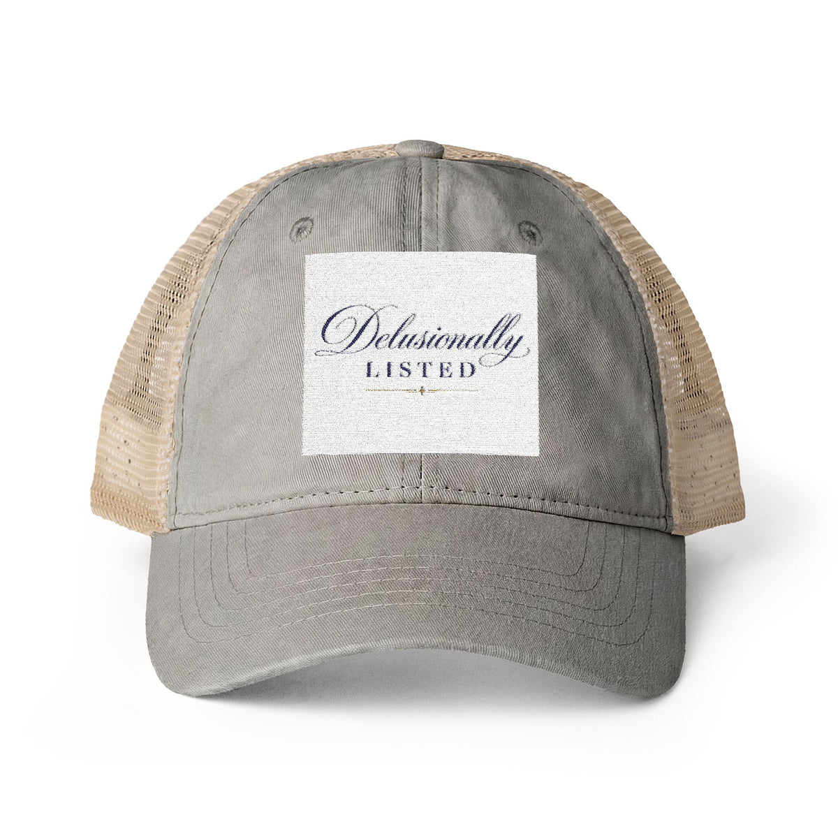Women's Washed Mesh-Back Cap